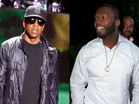 According to NBC TV sources it appears that both rappers Jay-Z & 50 Cent are 