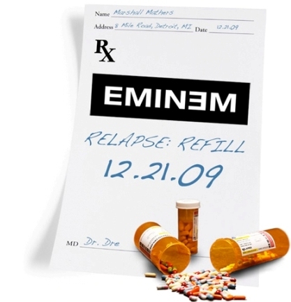 First Look: Eminem's Album Cover Art For “Relapse: Refill”