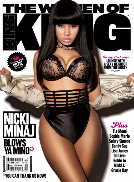 Nicki Minaj Covers KING Magazine (March/April 2011)